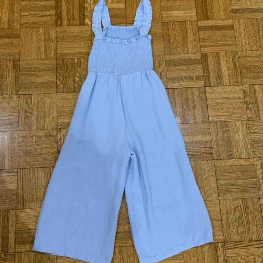 Girls Chelsea and Violet Romper, Blue, Sz L